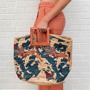 Antik Kraft 100% Woven Zute Tote/Beach Bag